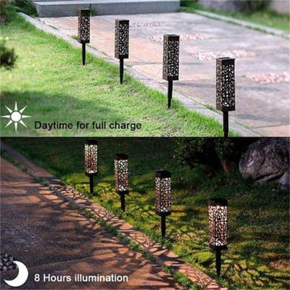 🌿 LIMITED-TIME 30% OFF! ☀️ Outdoor Solar Ground Stake Light – Auto On, Waterproof, No Wiring Needed 🌙
