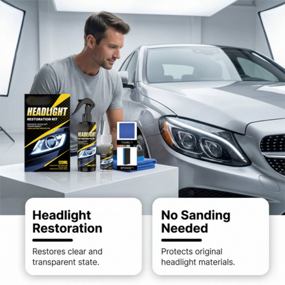 🏅⏰️Last Day Promotion🔥Professional Headlight Polish and Sealant Kit