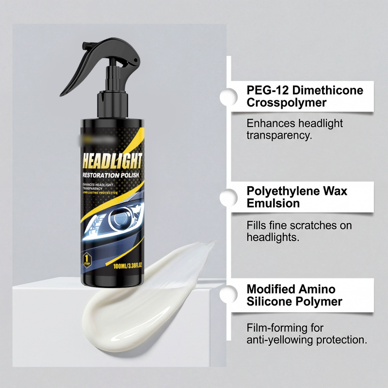 🏅⏰️Last Day Promotion🔥Professional Headlight Polish and Sealant Kit