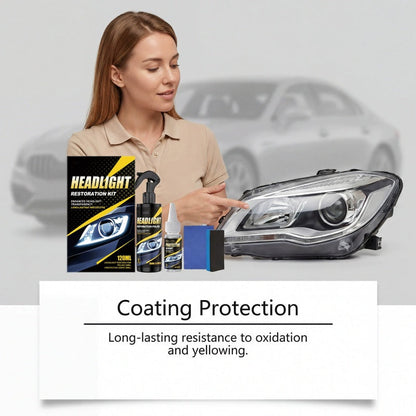 🏅⏰️Last Day Promotion🔥Professional Headlight Polish and Sealant Kit