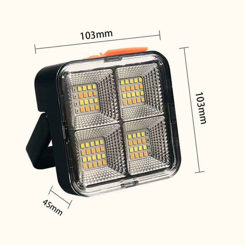 🔥🎁Hot Sale 49% OFF💡Portable Solar Work Light with 4 Lighting Modes
