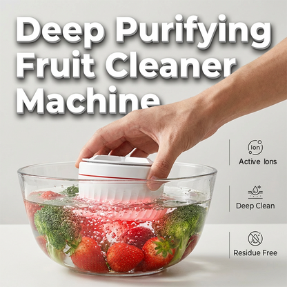 ✈️Last Day 50% OFF%✨Portable Vegetable & Fruit Cleaner Machine