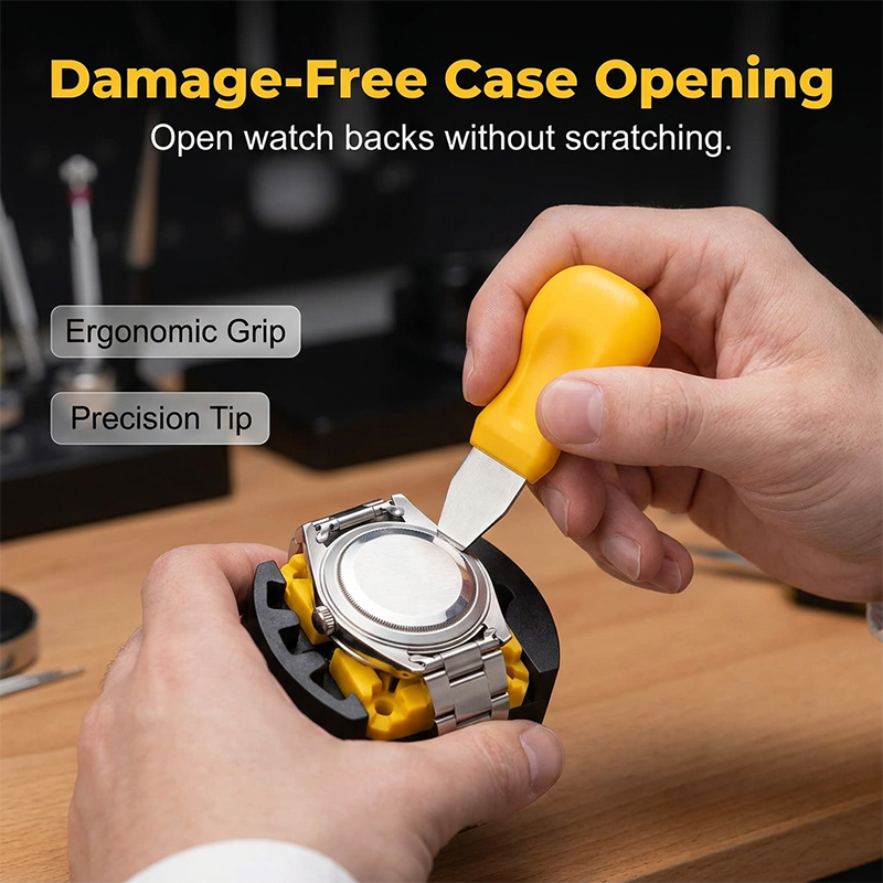 ✈️Last Day 50% OFF✨⏰ Hurry - Limited Time ⚡72-Piece Watch Repair Tool Kit with Precision Tools & Case