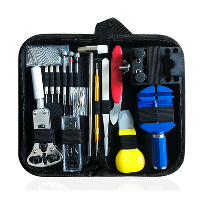 ✈️Last Day 50% OFF✨⏰ Hurry - Limited Time ⚡72-Piece Watch Repair Tool Kit with Precision Tools & Case