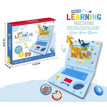 Interactive Simulation Toy Laptop