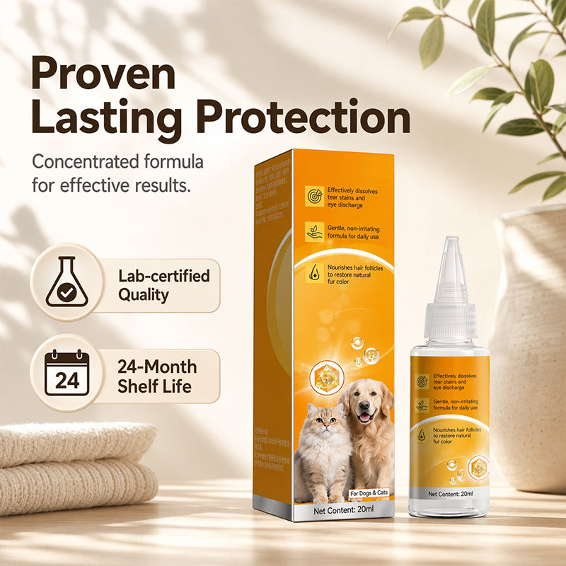 🏅Gentle Pet Eye Stain Remover Essence Nourishing Drops