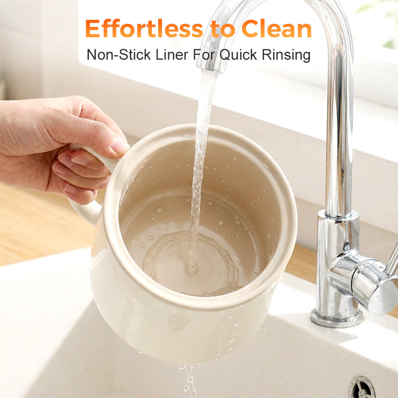 Multi-Function Portable Electric Stewing Cup for Soup, Tea & Meals