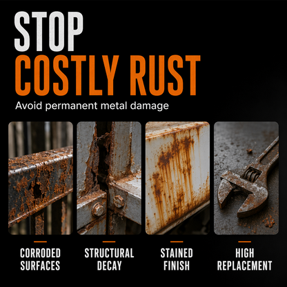 🥳 2026 HOT SALE – 50K+ SOLD! 🔧 50% OFF Metal Rust Repair Paste – Restores rusty gates, railings & tools with a protective coating. 🛡️✨