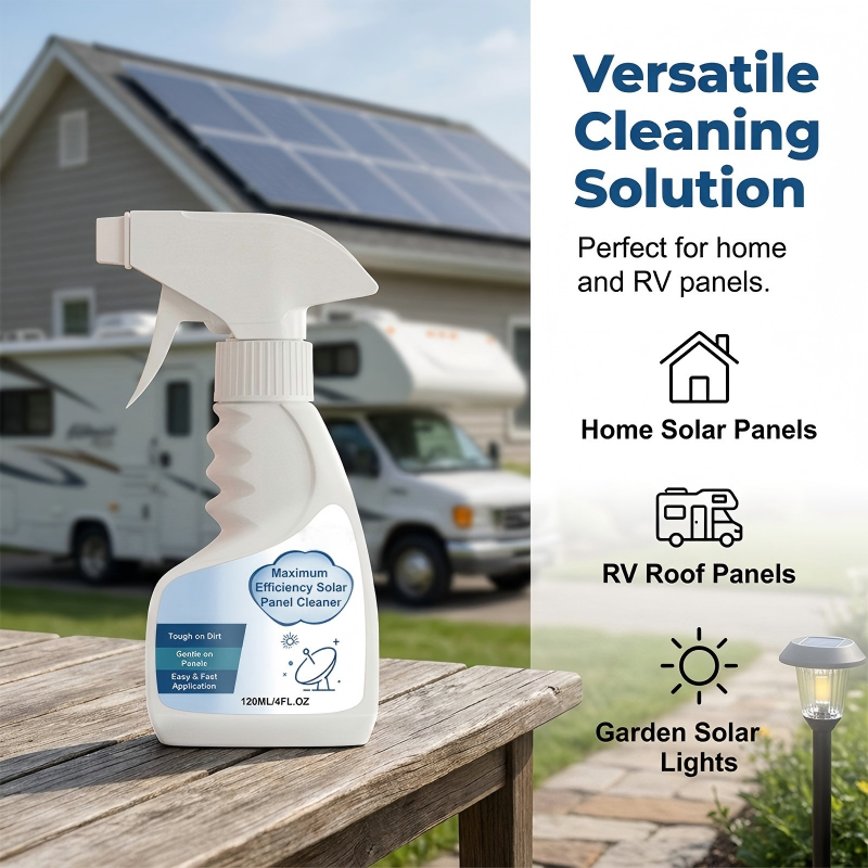 🔥Hot Sale 55% OFF🔥 Solar Panel Cleaner Spray – High-Efficiency, Streak-Free, Biodegradable, 32oz Makes 150Gal ☀️