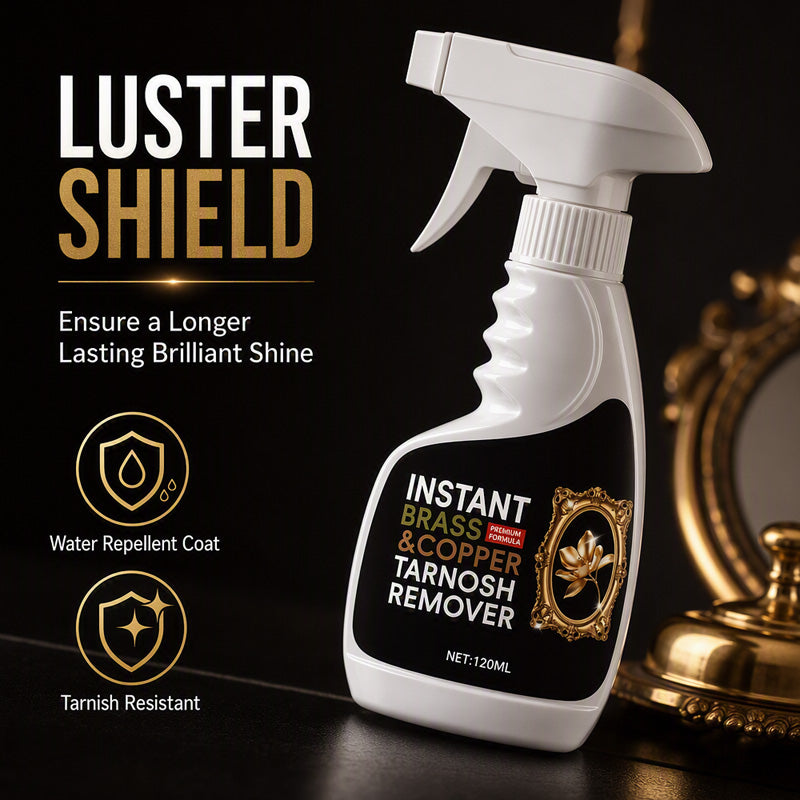 ✨ Instant Brass & Metal Tarnish Remover Spray – Restore Shine Fast
