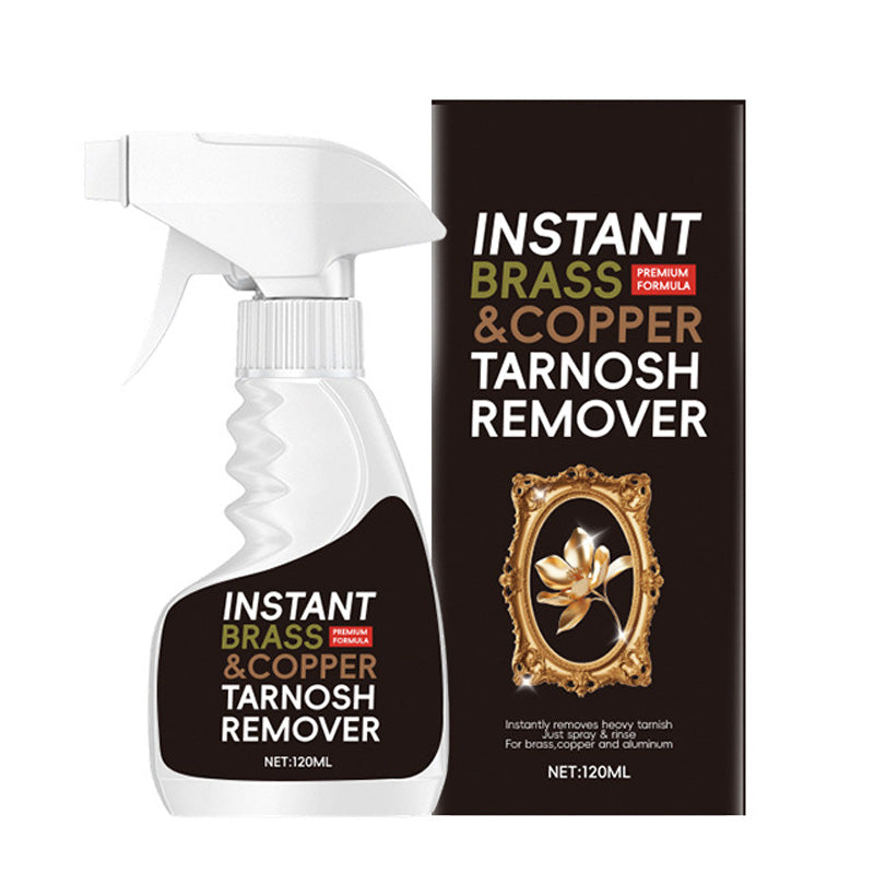 ✨ Instant Brass & Metal Tarnish Remover Spray – Restore Shine Fast