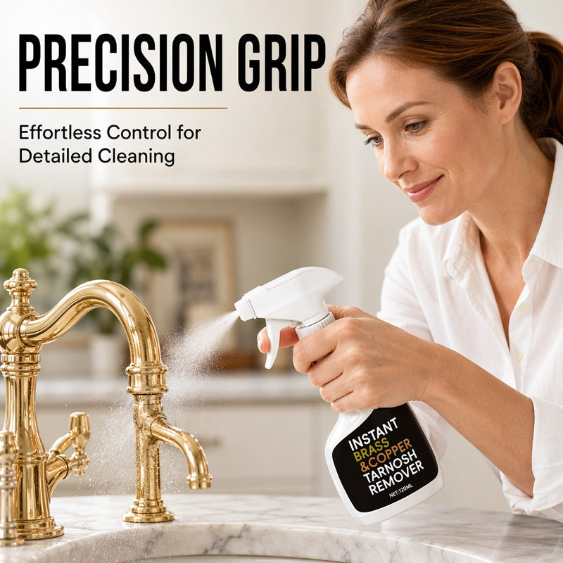 ✨ Instant Brass & Metal Tarnish Remover Spray – Restore Shine Fast