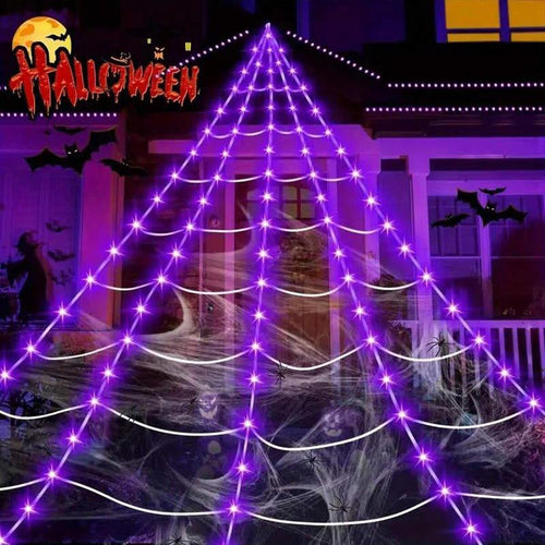 Room Decor Spider Web Design Hanging Light