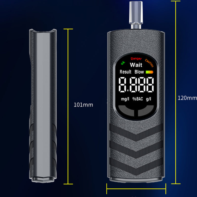 ⏳🔥LIMITED-TIME 50% OFF! ⏰Rechargeable Alcohol Tester – High-Precision Sensor, Voice Broadcast & LCD Display – Know If You're Safe to Drive in Seconds! ✨