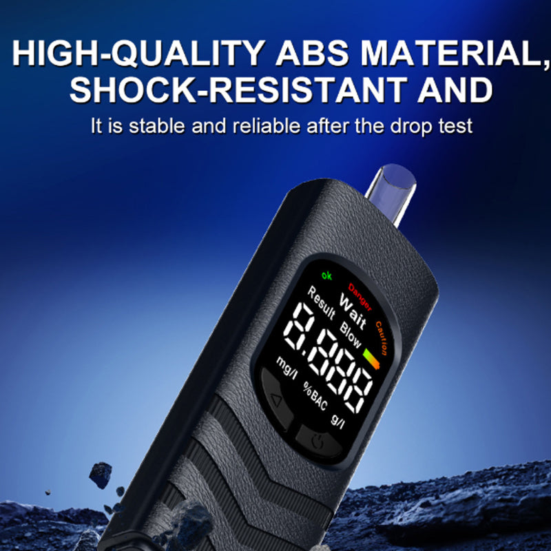 ⏳🔥LIMITED-TIME 50% OFF! ⏰Rechargeable Alcohol Tester – High-Precision Sensor, Voice Broadcast & LCD Display – Know If You're Safe to Drive in Seconds! ✨
