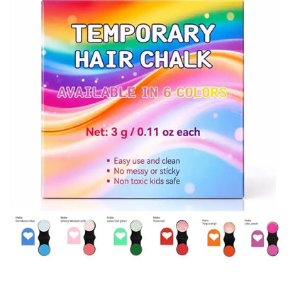 📢📢40% OFF !! ⏰Temporary Hair Chalk Set for Girls