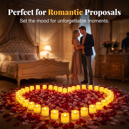 ✈️Last Day 50% OFF✨Warm Flickering Flameless LED Candles