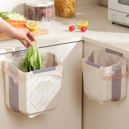 ✈️Last Day 50% OFF✨🏆Hot Sale 50% off ! 🔥Space Saving Hanging Folding Trash Can