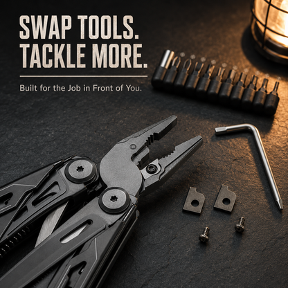 Portable Multi-Tool Pliers | Compact Folding Utility Tool