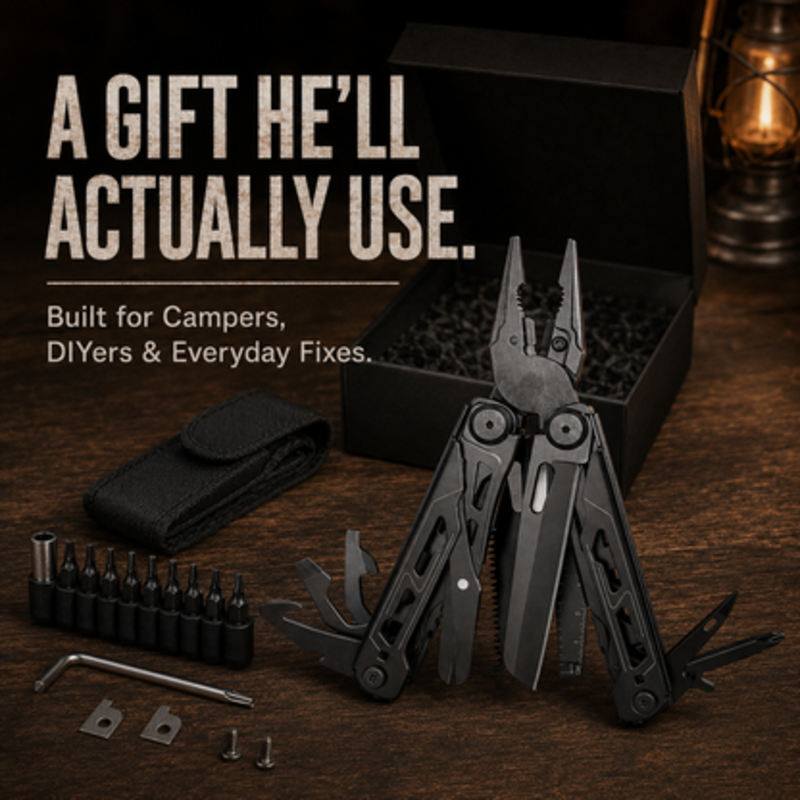 Portable Multi-Tool Pliers | Compact Folding Utility Tool