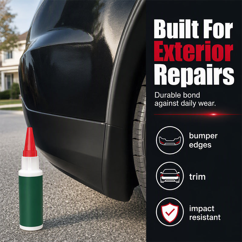 🔧🚗 Bumper & Trim Repair Adhesive – Precision Nozzle for Small Exterior Repairs