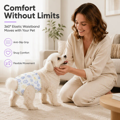 🏅Ultra-Absorbent Breathable Disposable Pet Diapers