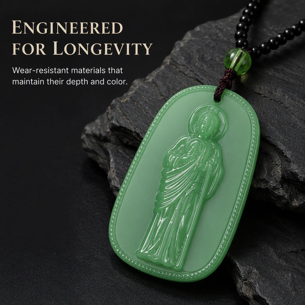 ✈️Last Day 50% OFF✨Religious Figure Beaded Pendant Necklace