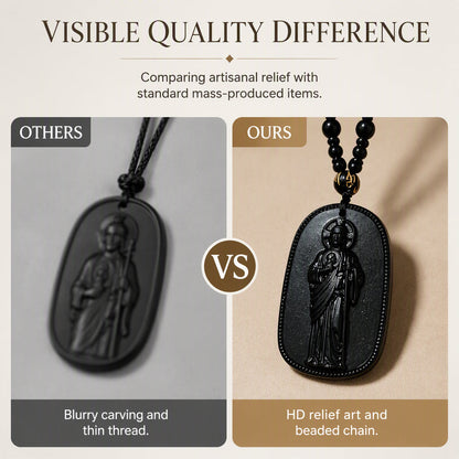 ✈️Last Day 50% OFF✨Religious Figure Beaded Pendant Necklace