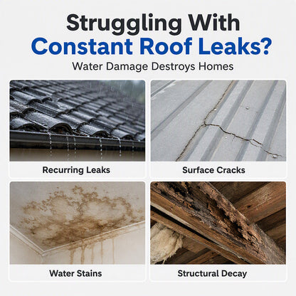 ✈️Last Day 50% OFF✨Transparent Roof Waterproof Sealant with Brush