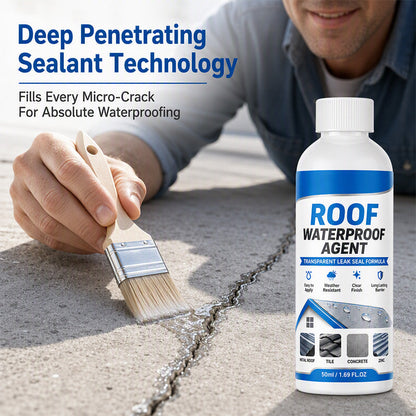 ✈️Last Day 50% OFF✨Transparent Roof Waterproof Sealant with Brush
