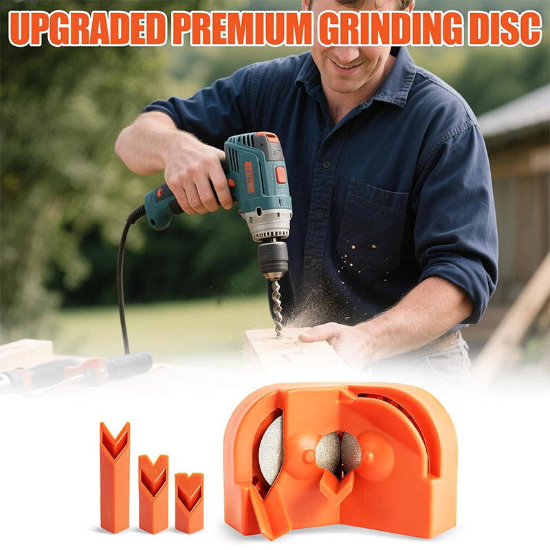 ✈️Last Day 50% OFF✨Portable Drill Bit Sharpener Grinding Tool for 2-16mm Bits