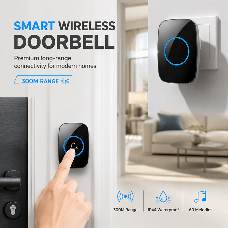 ✈️Last Day 50% OFF✨Long Range Smart Wireless Doorbell