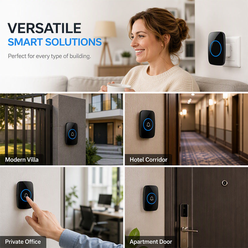 ✈️Last Day 50% OFF✨Long Range Smart Wireless Doorbell