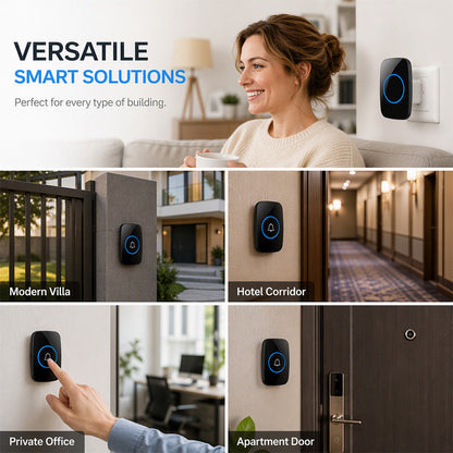 ✈️Last Day 50% OFF✨Long Range Smart Wireless Doorbell