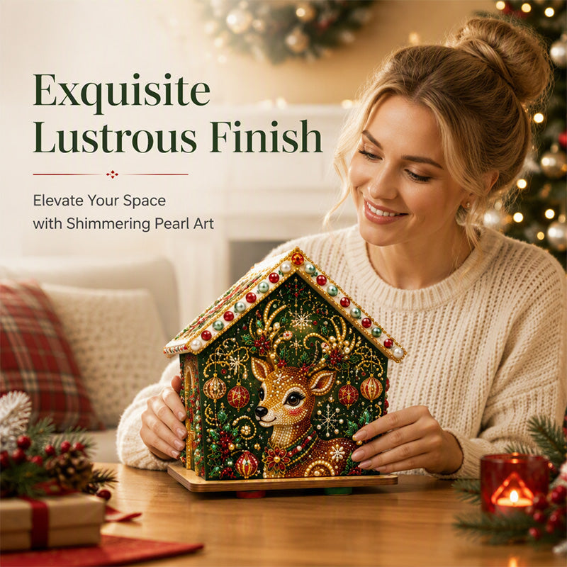 ✈️Last Day 50% OFF✨🎄 3D DIY Christmas Pearl Art Kit