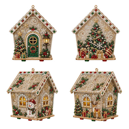 ✈️Last Day 50% OFF✨🎄 3D DIY Christmas Pearl Art Kit