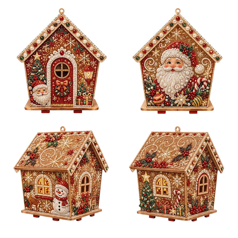 ✈️Last Day 50% OFF✨🎄 3D DIY Christmas Pearl Art Kit