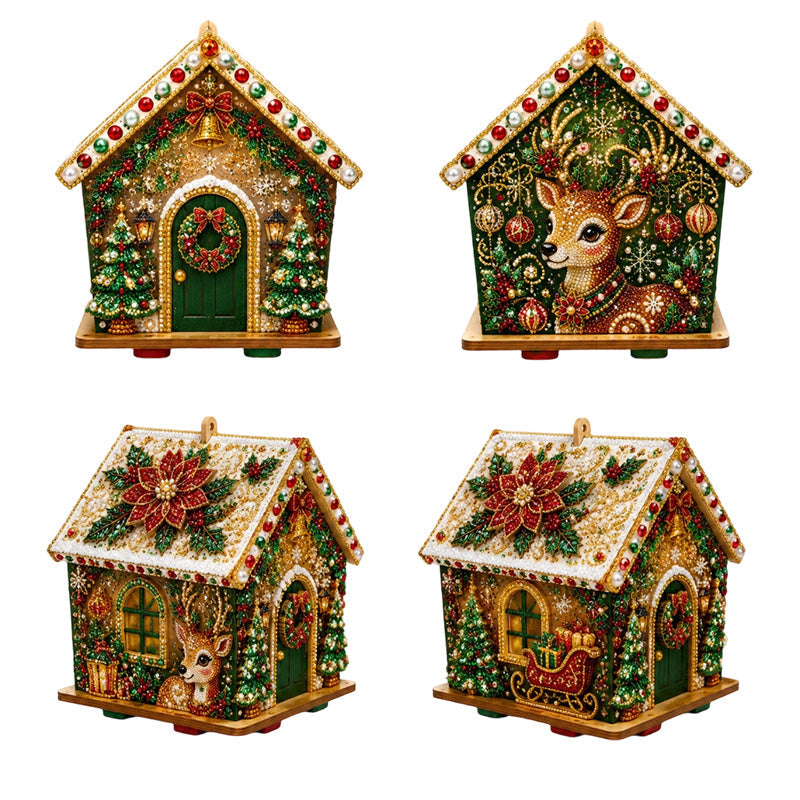✈️Last Day 50% OFF✨🎄 3D DIY Christmas Pearl Art Kit