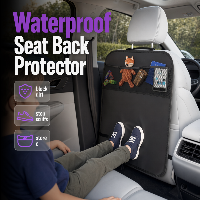 ✈️Last Day 50% OFF✨Car Backseat Kick Mat Protector