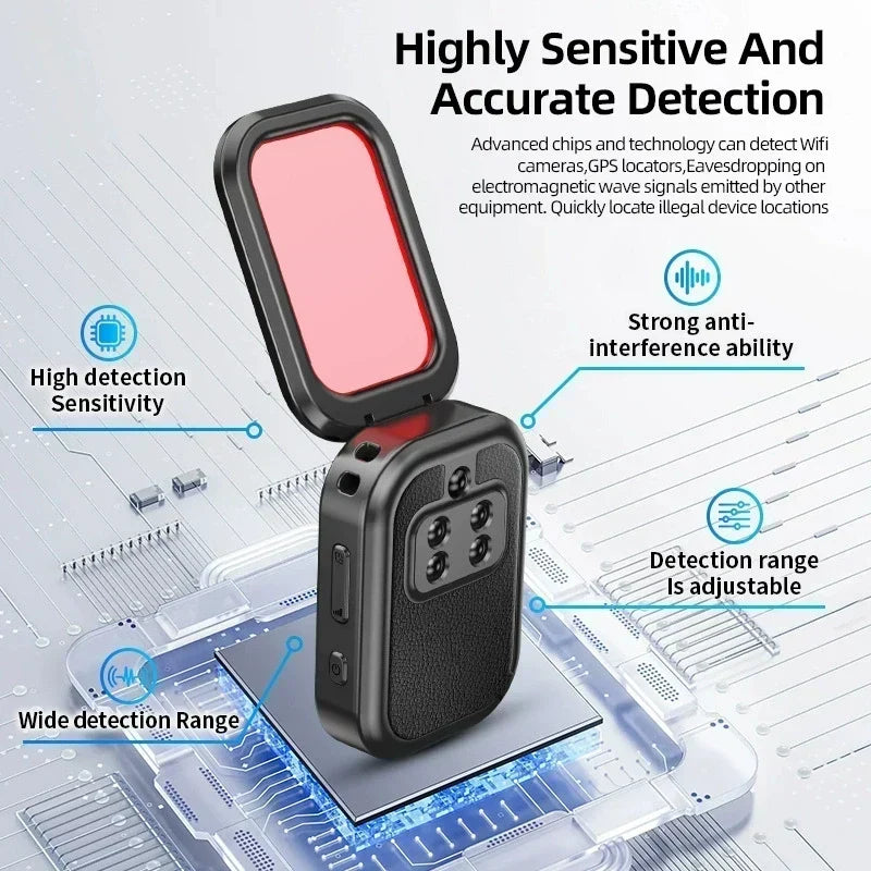 🕵️ Hidden Camera & RF Detector | Travel Privacy Tool