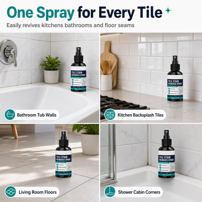 ✈️🧼 Grout Cleaning Spray – Easy Care for Tile Lines & Damp-Area Stains