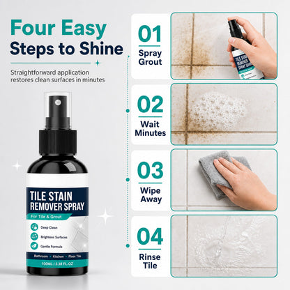 ✈️🧼 Grout Cleaning Spray – Easy Care for Tile Lines & Damp-Area Stains