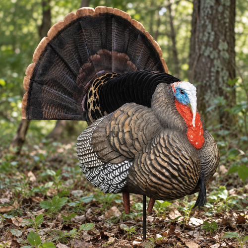 🔥Hunting season Promotion 43% OFF—🦃Ultra-Realistic Collapsible Full-Strut Turkey Decoy with Stake & Carry Bag