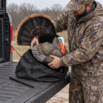 🔥Hunting season Promotion 43% OFF—🦃Ultra-Realistic Collapsible Full-Strut Turkey Decoy with Stake & Carry Bag