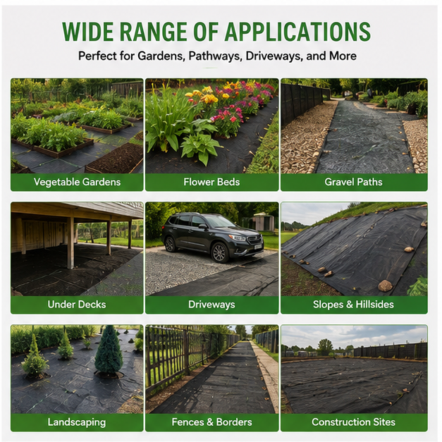 🔥Last day to enjoy a 50% discount—High-End Woven Weed Barrier